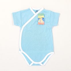 Body tricou pieptar, cu capse in fata (Bumbac 100%, superior, pieptanat)