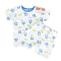 Pijama de vara cu capse pe umar (Bumbac 100% ,subtire)