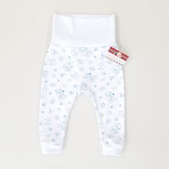 Pantalonas cu bata lata si manseta (Bumbac 100%, semigros)