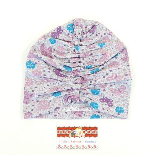 Turban pentru fetite (Bumbac 95%, subtire + Lycra 5%)