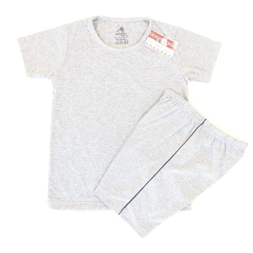 Set, tricou si pantalon scurt (Bumbac 100%, subtire)