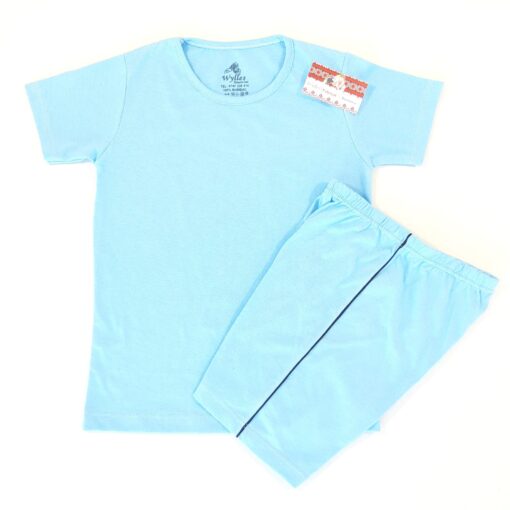 Set, tricou si pantalon scurt (Bumbac 100%, subtire)