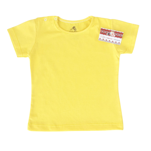 Tricou cu 2 capse pe umăr (Bumbac 100%, subțire)