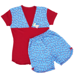 Pijama scurta, de vara (Bumbac 100%, subtire)