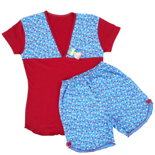 Pijama scurta, de vara (Bumbac 100%, subtire)