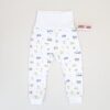 Pantalonas cu bata lata si manseta pentru 12-18 luni (Bumbac 100%, semigros)