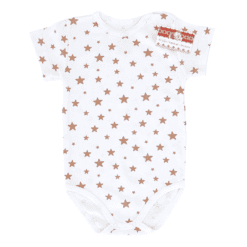 Body tricou , pentru 6-9 luni (Bumbac 100%, superior, pieptănat)