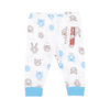 Pantalonas cu manseta, pentru 0-1 luni (Bumbac 100%, subtire)