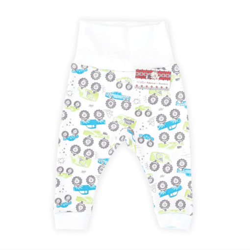 Pantalonas cu bata lata si manseta (Bumbac 100%, semigros)