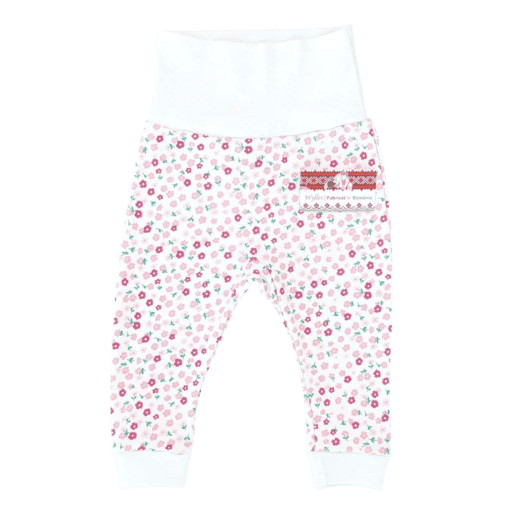 Pantalonas cu bata lata si manseta (Bumbac 100%, semigros)