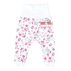 Pantalonas cu bata lata si manseta (Bumbac 100%, semigros)