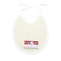 Bavețica pt bebelușii, 19x15cm, din Bumbac 100%(semigros)plusata, nedublata