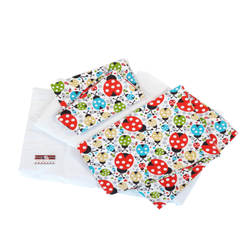 Set patut mare, 3 piese , din bumbac satinat