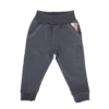Pantalon de trening cu bata si buzunare, usor plusat la interior (Bumbac 95%, semisubtire +Lycra 5%)