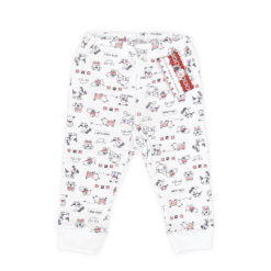 Pantalonas cu manseta, pentru 2-3 luni (100% Bumbac, superior, pieptanat)