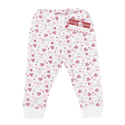 Pantalonas cu manseta, pentru 2-3 luni (100% Bumbac, superior, pieptanat)