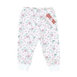 Pantalonas cu manseta, pentru 2-3 luni (100% Bumbac, subtire)
