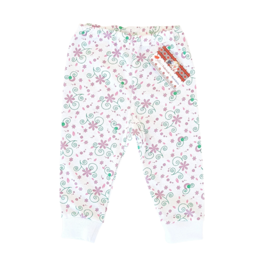 Pantalonas cu manseta, pentru 2-3 luni (100% Bumbac, subtire)