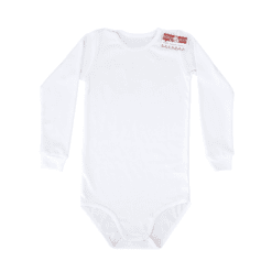 Body 1-15 ani, cu mânecă, RIB (Bumbac 100%, pieptănat) semisubțire