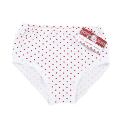 Chilotei cu danteluță pentru fetite (95% Bumbac + 5% Lycra)