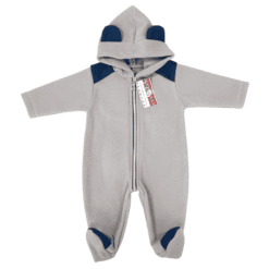 Salopeta polar cu gluga, pentru baietei