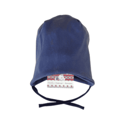 Caciulita dublata, bleumarin (100% Bumbac, superior, pieptanat, semisubtire)