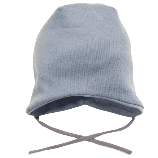Caciulita dublata, gri inchis prafuit (100% Bumbac, superior, pieptanat, semisubtire)