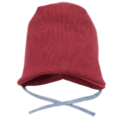 Caciulita dublata, grena (100% Bumbac, superior, pieptanat, semisubtire)