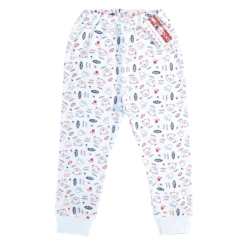 Pantalon cu manseta (Bumbac 100%, semigros)