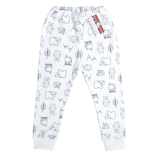 Pantalon cu manseta (Bumbac 100%, semigros)