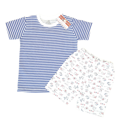 Pijama scurta de vara (Bumbac 100%, subtire)