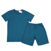Set tricou + pantalon scurt/pijama pentru adolescenti/adulti (Bumbac 100%, subtire)