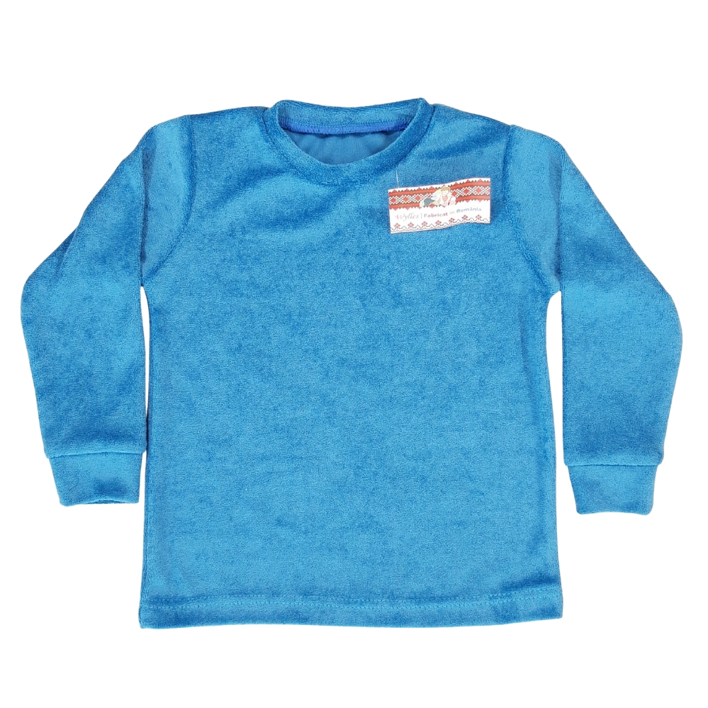 Compleu din catifea plușată, 1-4 ani - imagine 3