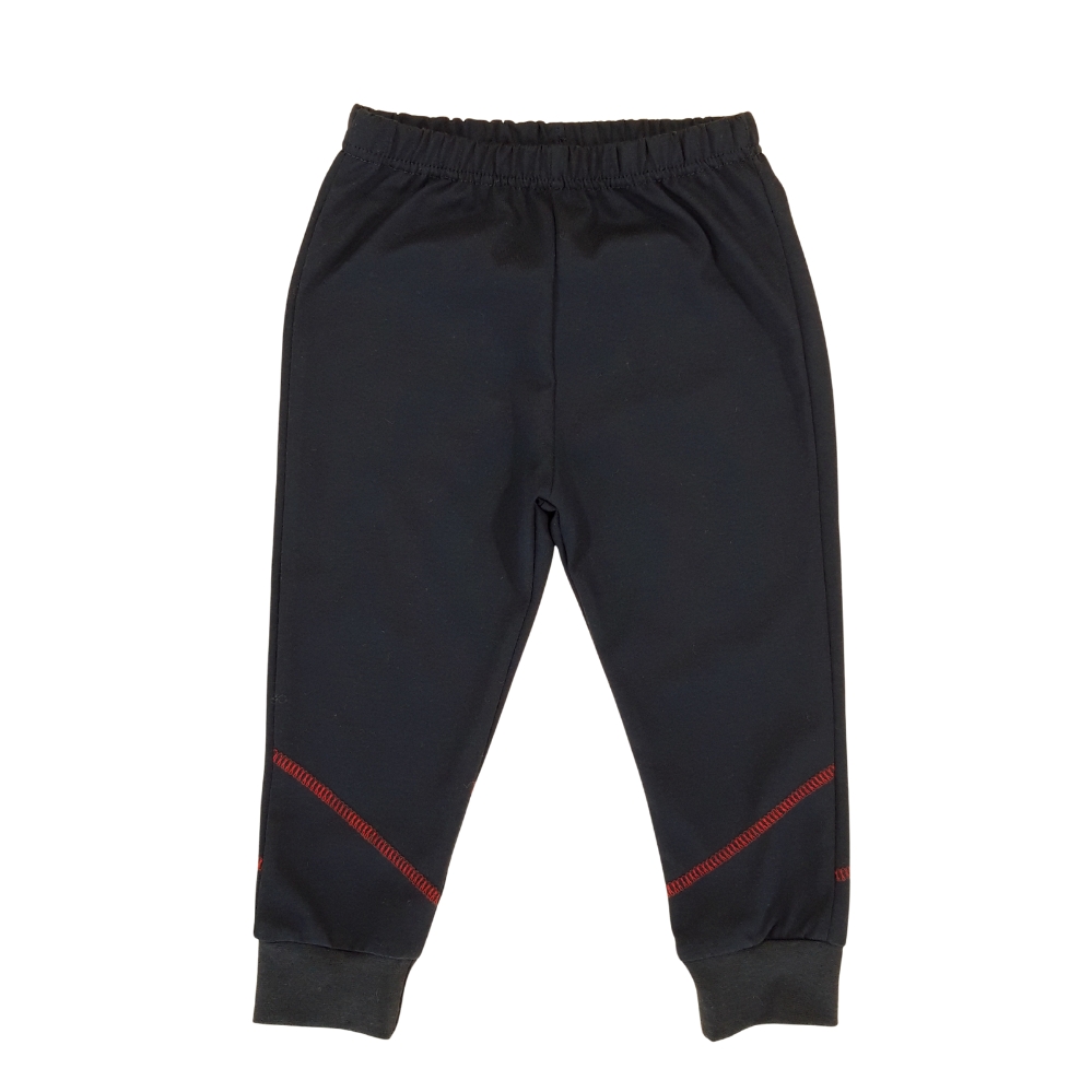 Compleu bleumarin, hanorac+pantalon/ 0,5-4 ani (Bumbac 100%, semisubtire)dungi oblice - imagine 3