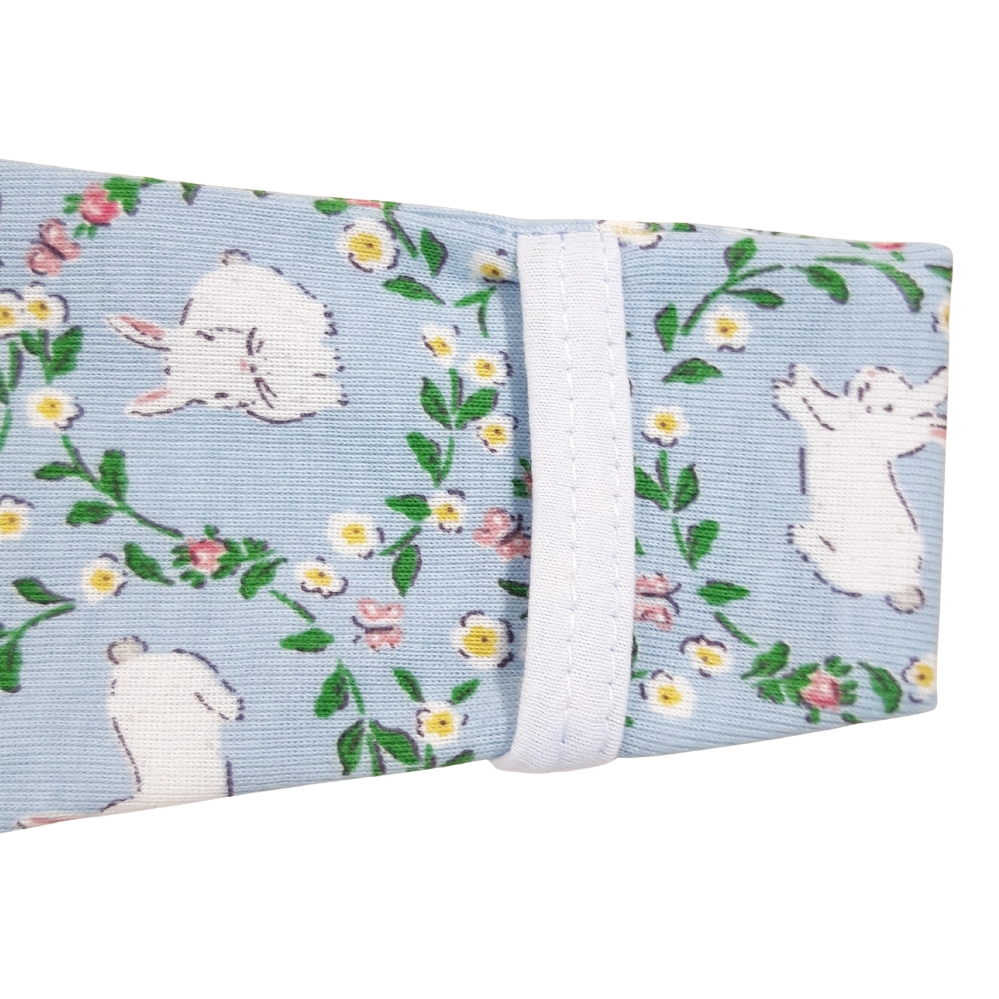 Salopeta 0-6 luni(SEMISUBTIRE)cu manusa si botosei, cu capse in fata si pe ambele picioare + Caciulita (Bumbac 100%,rib ) - imagine 2