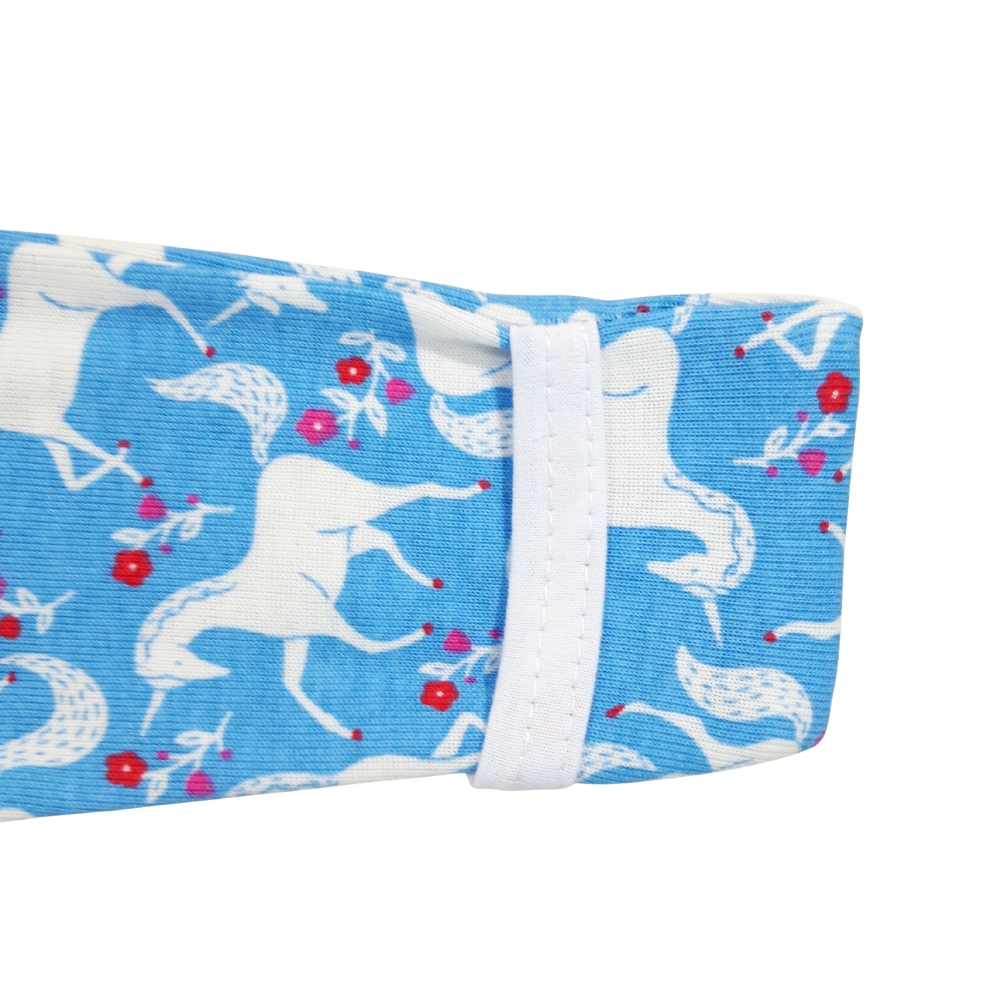 Salopeta 0-6 luni(SEMISUBTIRE)cu manusa si botosei, cu capse in fata si pe ambele picioare + Caciulita (Bumbac 100%,rib ) - imagine 3