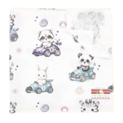 Pelinca/Scutec din finet imprimat 80x80 cm (Bumbac 100%, flanelat)