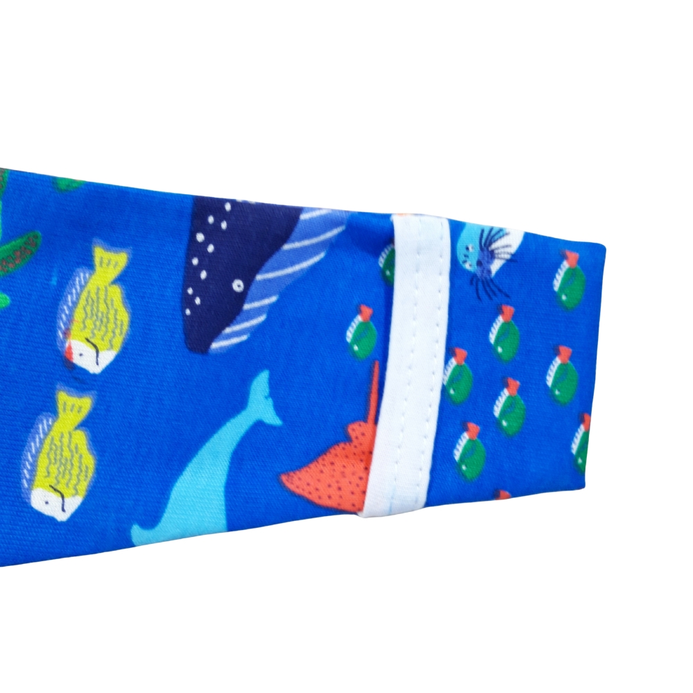 Body pieptar 0-1 luna, cu capse in fata si manusa (Bumbac 100%, semisubțire) - imagine 3