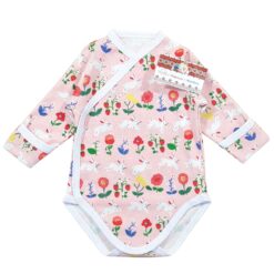 Body pieptar cu capse in fata si manusa (Bumbac 100%, semisubțire)