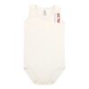 Body maiou 6-15 ani (Bumbac 100%, rib semisubtire) ivory