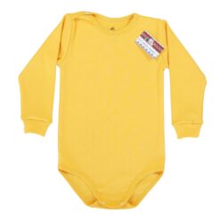 Body RIB cu mâneca si capse pe umar, pt copii mari(Bumbac 100%, superior, pieptanat)