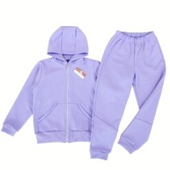 Trening 7-10 ani, hanorac cu gluga + pantalon  (Bumbac 100%)