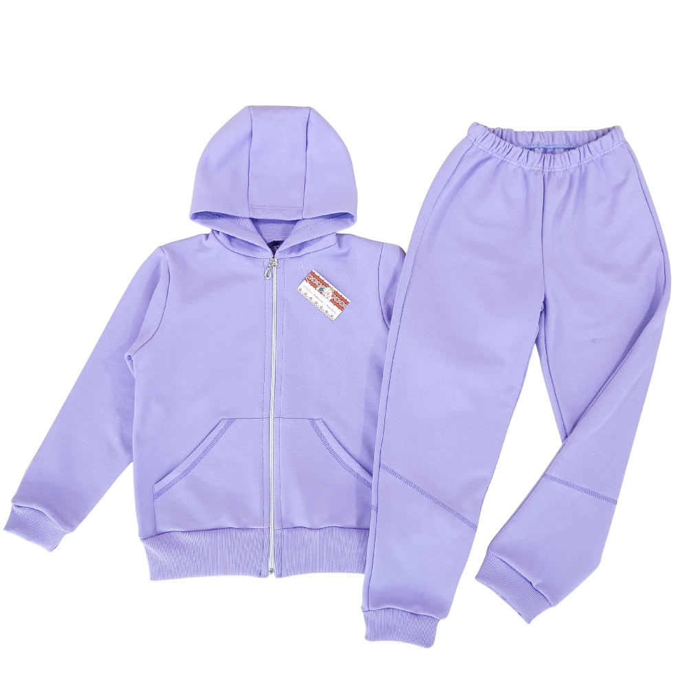 Trening 7-10 ani, hanorac cu gluga + pantalon (Bumbac 100%)