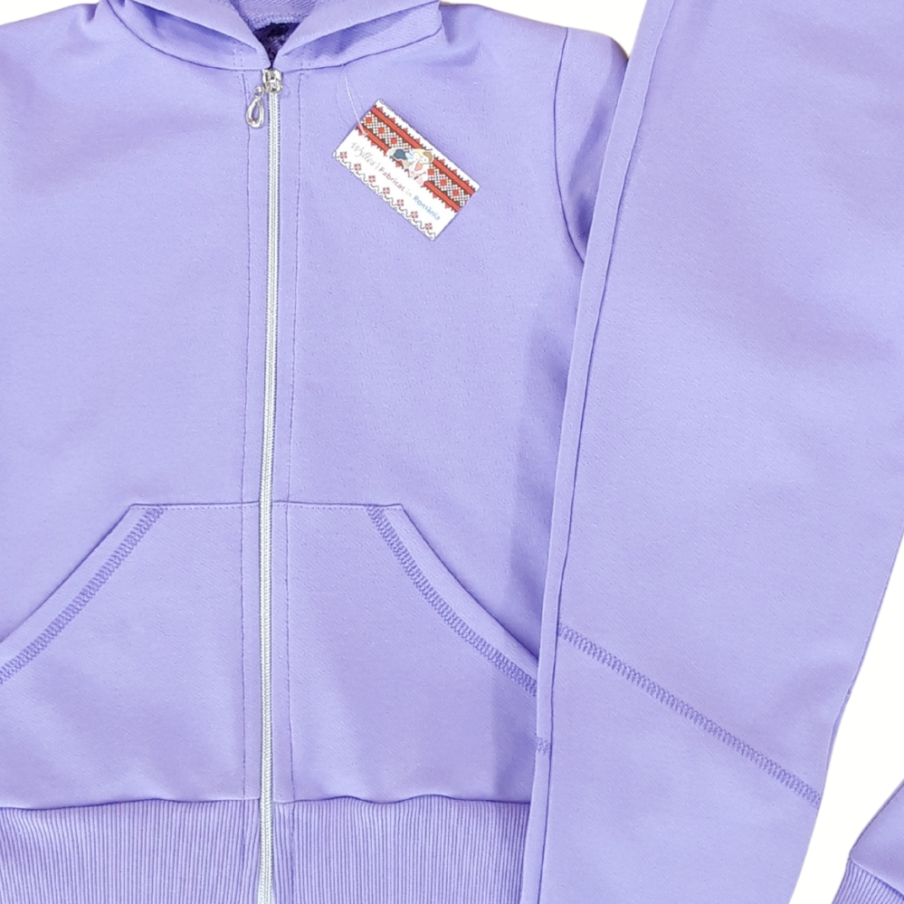 Trening 7-10 ani, hanorac cu gluga + pantalon (Bumbac 100%) - imagine 3