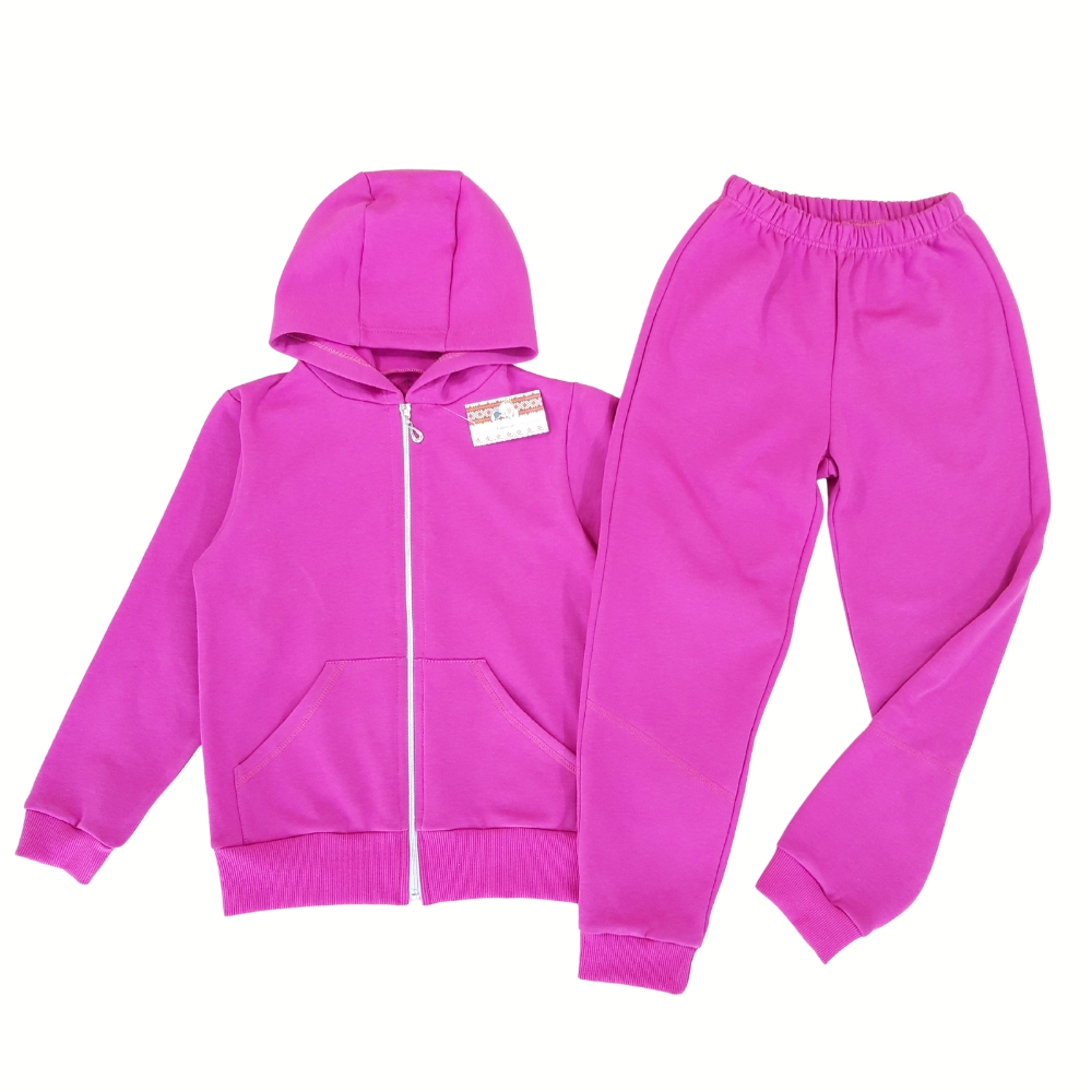 Trening 7-10 ani, hanorac cu gluga + pantalon (Bumbac 100%)