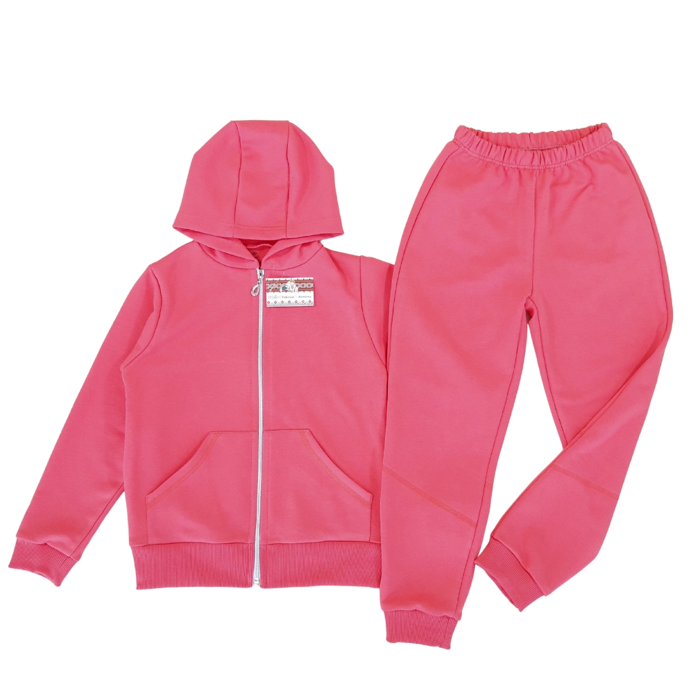 Trening 7-10 ani, hanorac cu gluga + pantalon (Bumbac 100%) (Copy)