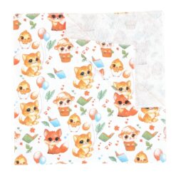 Pelinca/Scutec din finet imprimat 80x80 cm (Bumbac 100%, flanelat)