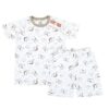 Pijama de vara/tricou si pantalon scurt/ 6luni-10ani (Bumbac 100%, subtire)