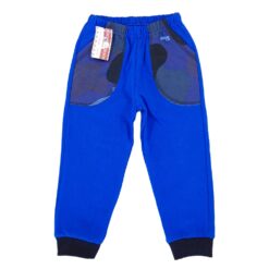 Pantalon de trening cu buzunar, albastru (Bumbac 100%semigros)