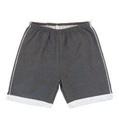Pantalon scurt, fara buzunar aplicat (Bumbac 100%, subtire), negru